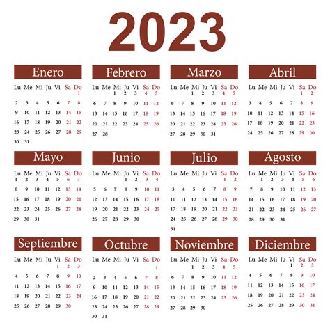 Calendario 2023 español. Things To Know About Calendario 2023 español. 